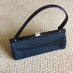 Black evening bag